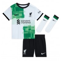 Dětský fotbalový dres Liverpool Diogo Jota #20 2023-24 Venkovní Krátký Rukáv (+ trenýrky)